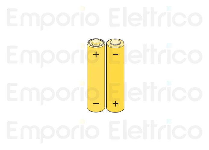 fadini ricambio batteria aaa 1,5 v in confezioni da 2 pz. tx per orbita 57 57007