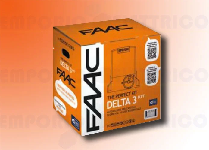 faac kit automazione 230v ac delta3 kit perfect 105918