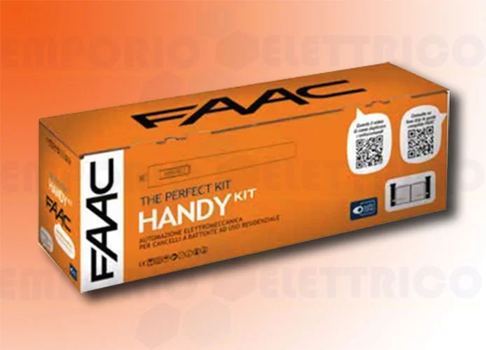 faac kit automazione 24v dc handy kit perfect 105915