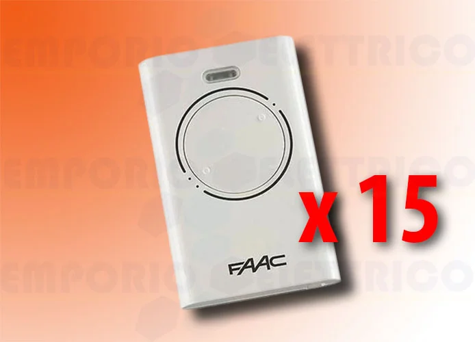 faac 15 telecomandi 2 canali xt2 433 slh lr 787007