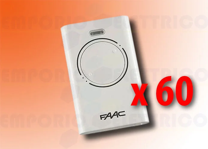 faac 60 telecomandi 2 canali xt2 433 slh lr 787007