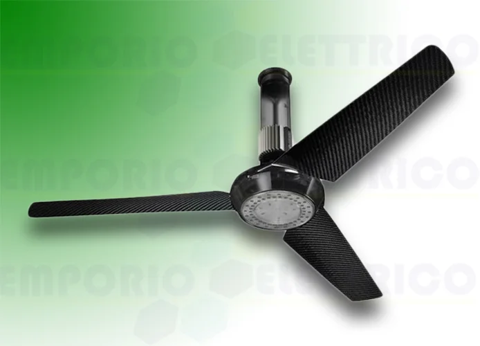 vortice ventilatore a soffitto nordik air design 180-29 trasparente 61039