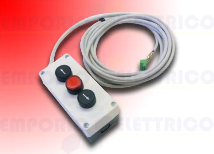 bft pulsantiera con cavo - 5 mt - pegaso up control 5 d121624