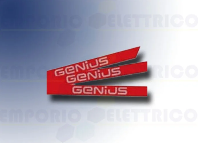 genius kit adesivi logo genius asta simple 6100201