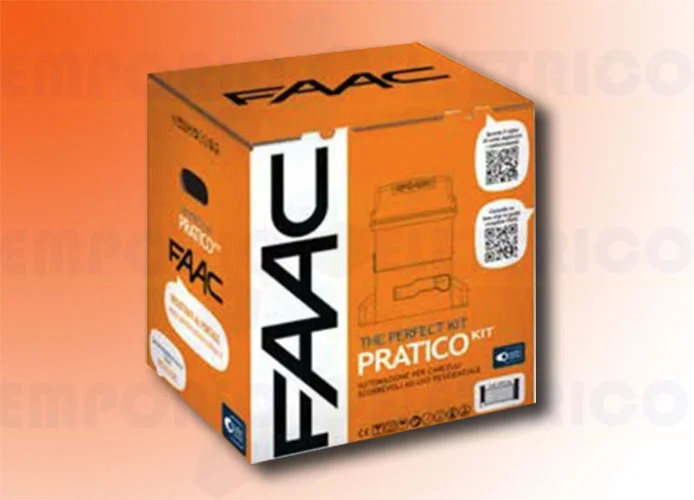 faac kit automazione 746 e r z16 230v pratico kit perfect 105912fr