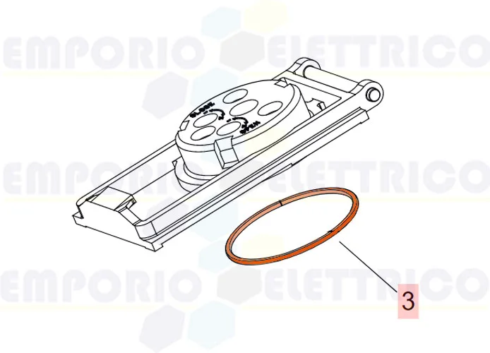 faac ricambio guarniz. or 41x1,78 (or 2162) 7090865