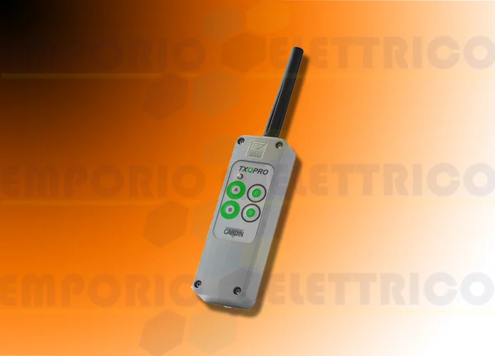 cardin trasmettitore a 4 funzioni 868mhz txqpro508-4a