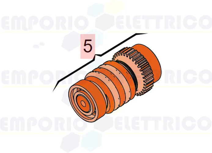 faac ricambio seconda riduzione 770/roller 718076