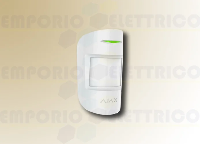 ajax rilevatore di movimento e rottura vetri wireless combiprotect 38097