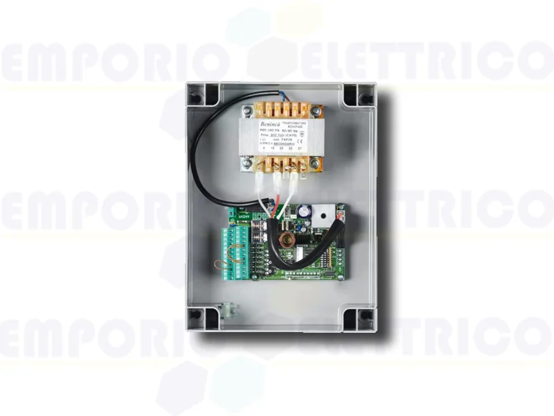 beninca centrale di comando con ricevitore integrato 24vdc 9176027 logica24.ri