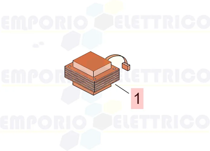 faac ricambio trasformatore d600/zodiac 60 7501265