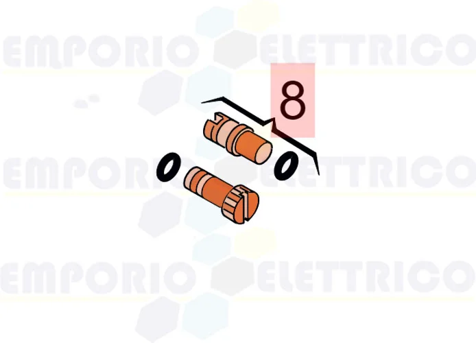 faac ricambio valvole di sblocco 580 63003363