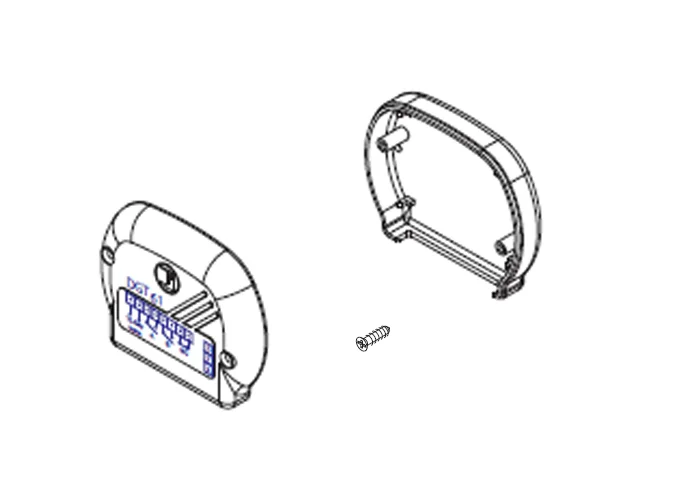 fadini ricambio contenitore scheda madre completo per dgt 61 61021