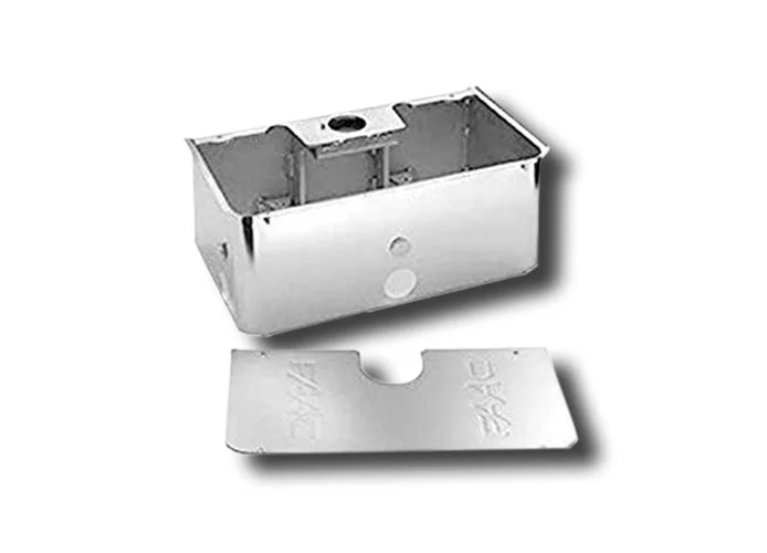 faac cassetta portante inox ( x motori s800h ) 490113