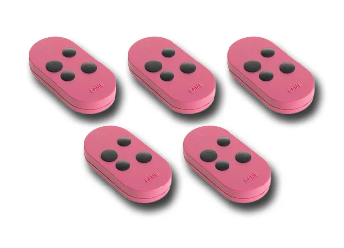 came 5 telecomandi 4 canali codice fisso rosa topod4fps 806ts-0105