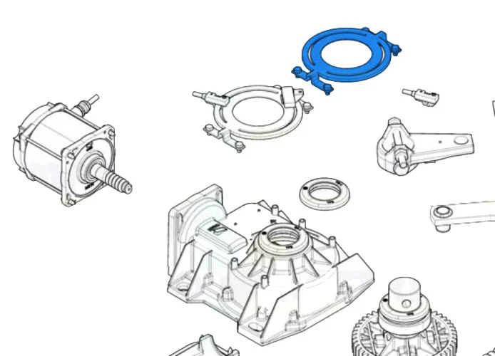 came ricambio supporto gruppo finecorsa frog 119ria058