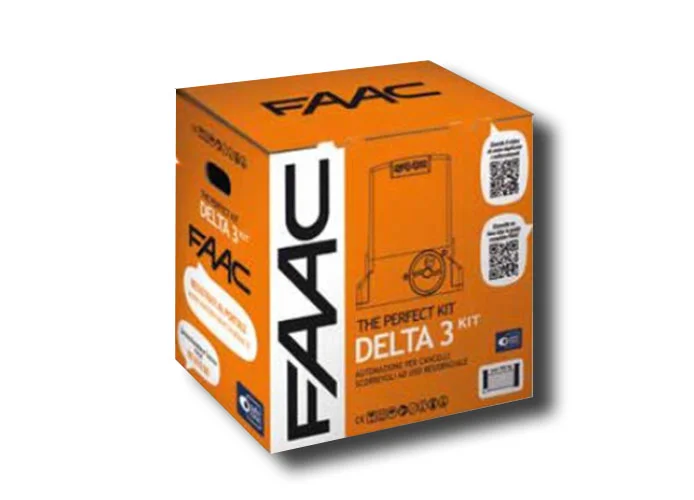 faac kit automazione 230v ac delta3 kit perfect 105918fr