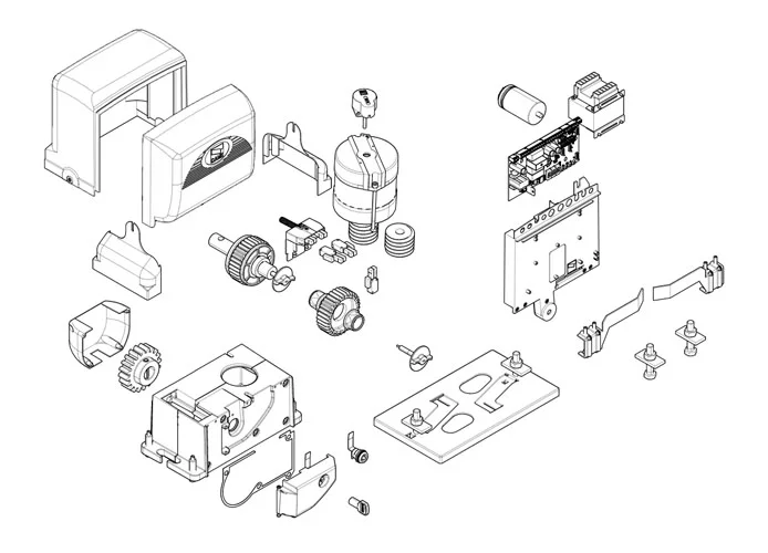 came pagina ricambi per motore bx-78 