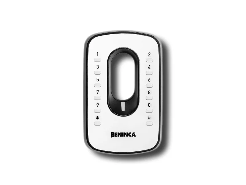 beninca tastiera digitale alluminio wireless triplice codifica iri.kpad 9760033