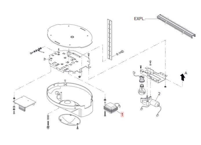 faac ricambio trasformatore d600/zodiac 60 7501265