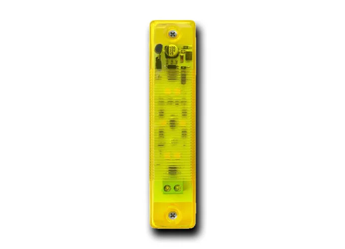 nologo lampeggiante per esterno a led 12/24V giallo flash-outy