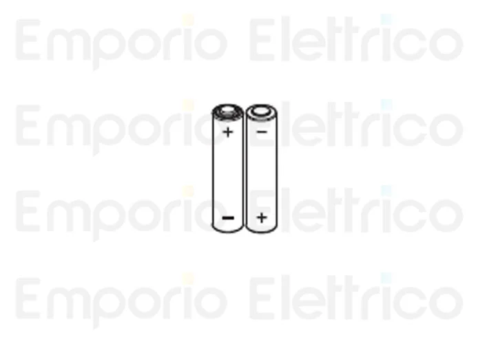 fadini ricambio Batteria AA 1,5 V in confezioni da 2 pz.per arpo 58 58006