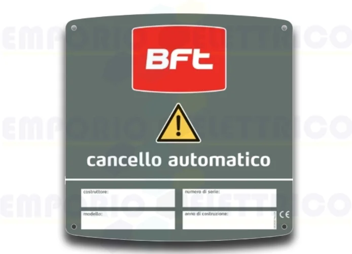 bft cartello di segnalazione cms d831081