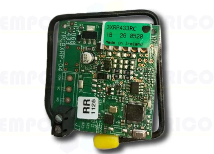 faac ricevente ad innesto 1 canale 433 mhz rp1 433 rc 787741 (new code 787856)