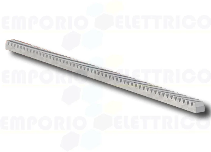 faac cremagliera acciaio modulo 6 zincata 30x30 - 1 metro - 719328