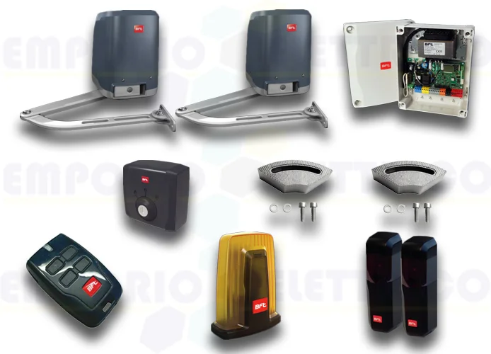 bft kit completo 24V per cancelli battenti virgo smart bt a 20 kit r930150 00002 2611890