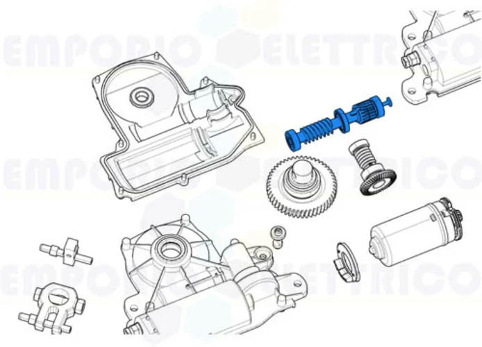 came ricambio vite senza fine seconda riduzione frog-j 119ria067