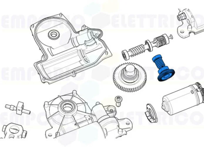 came ricambio vite senza fine prima riduzione frog-j 119ria069