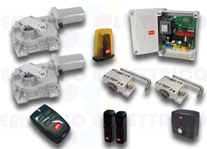 bft kit completo 230v cancelli a battente eli ac a35 v r930149 00001 2611889