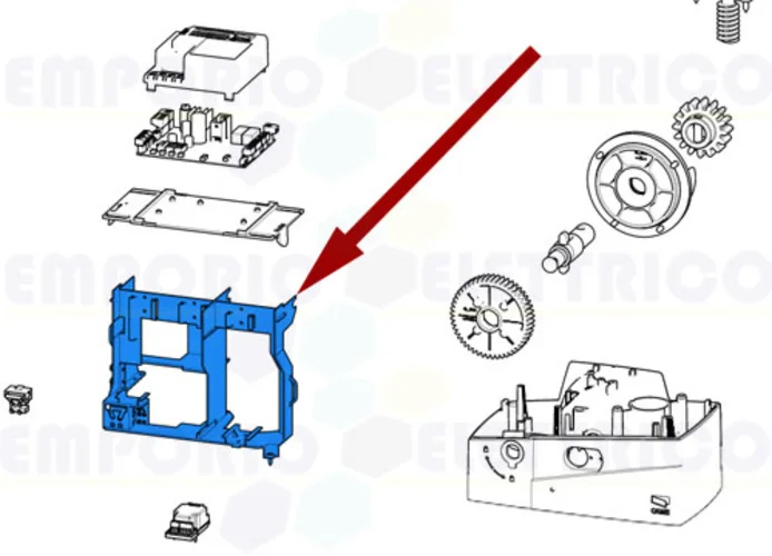 came ricambio supporto componenti bxv sdn 119ribs009