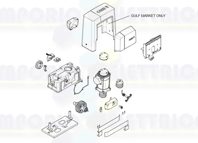came pagina ricambi per motore bks22tls 