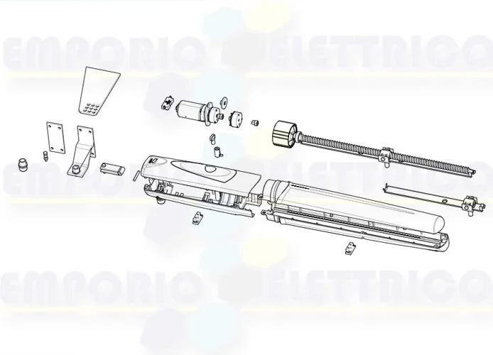came pagina ricambi per motore 001ax5024 ax5024