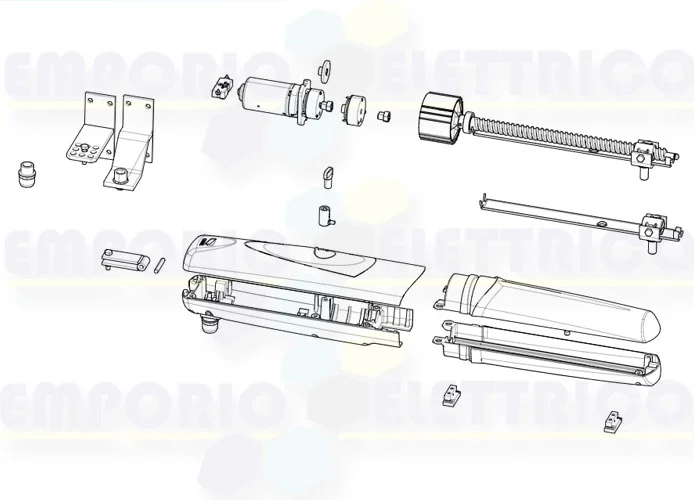 came pagina ricambi per motore 001ax3024 ax3024