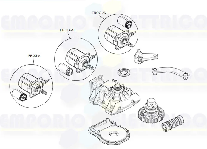 came pagina ricambi per motore 001frog-a frog-a
