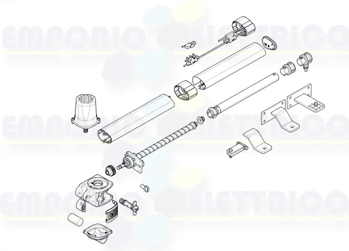 came pagina ricambi per motore 001kr310s kr310s