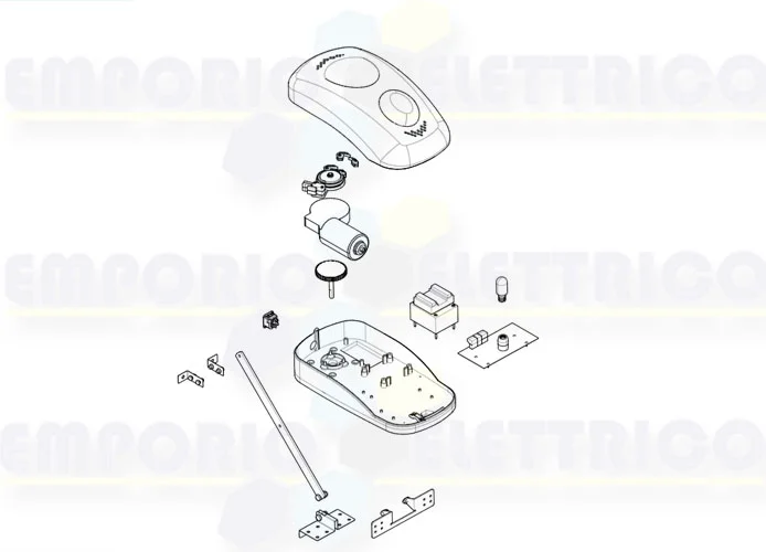 came pagina ricambi per motore v700