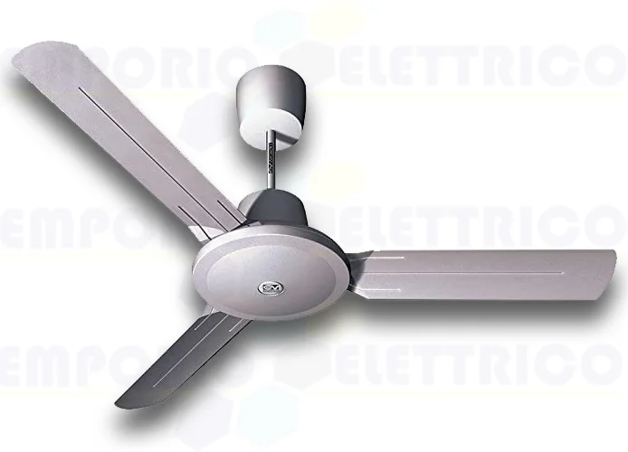 vortice ventilatore a soffitto nordik evolution r 140/56" argento 61757