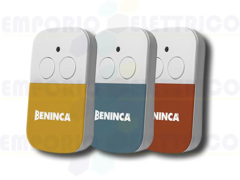 beninca trasmettitore 2 canali arc rolling code 433 mhz happy.2va 9863202