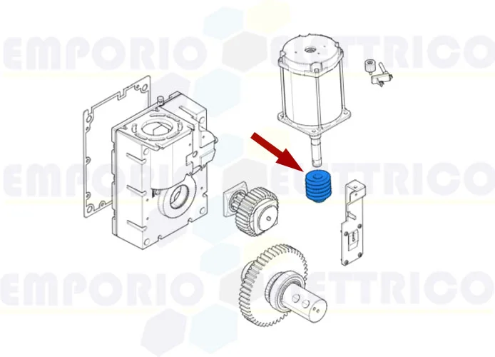 came ricambio vite senza fine g3000 119rig413