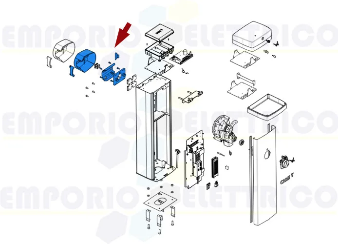 came ricambio aggancio asta barriera gpx40 88003-0042