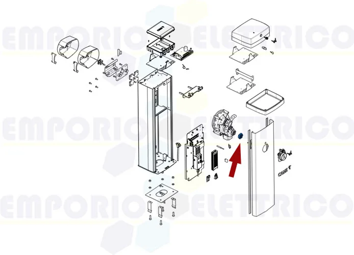 came ricambio manopola sblocco gpx40 2pz 88003-0047