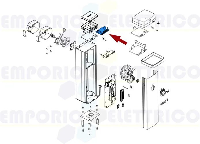 came ricambio scheda zlb30b 88003-0055