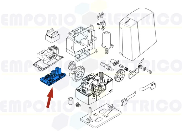 came ricambio scheda elettronica zbc1 88001-0261