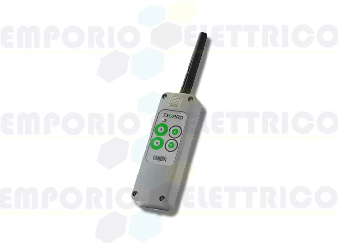 cardin trasmettitore a 4 funzioni 868mhz txqpro508-4a