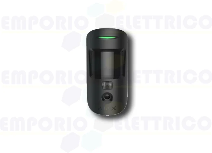 ajax rilevatore di movimento wireless nero motioncam 38191