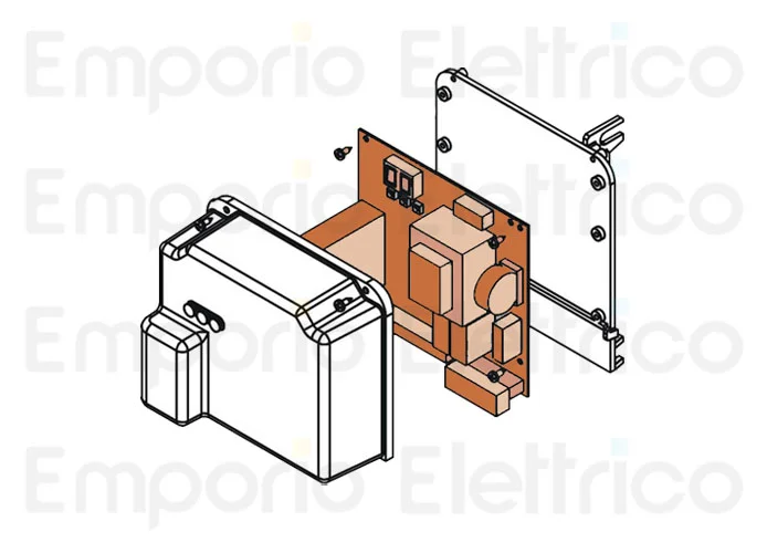 faac ricambio scheda elettronica 724d/sprint 03 63000145